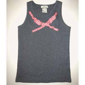 Matilda Jane Wonderful parade Hello Summer grey pink tank top shirt 10 12 14